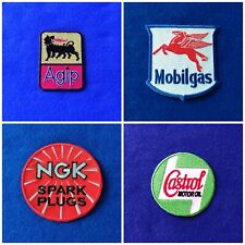 A Set Of Four Motorsport Motor Racing Patches Sew / Iron On Badges:- Selection E picture