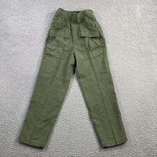 Vintage Military Pants Womens 8 (Fits 22x24) OG 107 Slacks 60s Vietnam Era 1966 picture