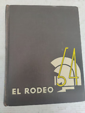 1954 El Rodeo USC Hard Cover Yearbook Vintage picture