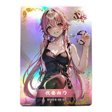 Goddess Story Flower Girl 2 Waifu Holo SR Card 41 - Mirai Nikki Yuno Gasai picture