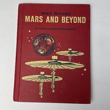 Vintage 1959 Walt Disney Tomorrowland Adventure Book MARS AND BEYOND Hardcover picture
