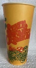SET of 2 Vintage State Fair of Oklahoma Wax Coated Paper Cups by Sweetheart Cup picture