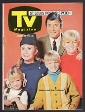 COVERS ONLY ~ 1970 ST LOUIS POST DISPATCH TV GUIDE NANNY and the PROFESSOR picture