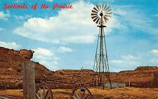 Omaha NE Nebraska Windmill Sentinels of the Prairie Pioneer Days Vtg Postcard M6 picture