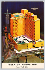 Postcard New York City, New York, Sheraton Motor Inn A595 picture