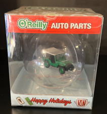 O’Reilly Auto Parts Willy’s Jeep 1944 M2 Machines Christmas Ornament 2022w/box picture