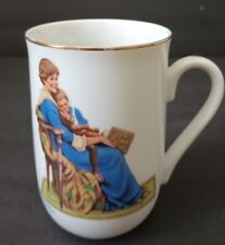 Bedtime Cup Norman Rockwell Museum Porcelain  1982 Vintage picture