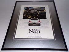 1999 Plymouth Dodge Neon Framed 11x14 ORIGINAL Advertisement picture