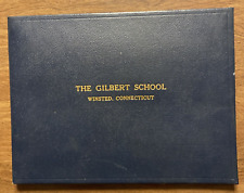 Vintage 1965 Gilbert High School Winsted Connecticut CT Graduation Diploma READ picture