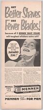 Vintage Print Ad Mennen Shave Creams Original Advertising 1954 picture