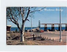 Postcard Toll Gate Mackinac Bridge Michigan USA North America picture