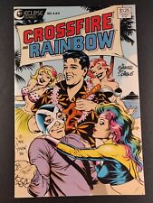 CROSSFIRE & RAINBOW #4 (Eclipse 1986) Dave STEVENS Elvis Cover NM picture