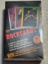 New and Sealed 1991 Brockum Rock Cards Series One Box picture
