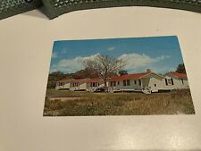 KENNEBUNKPORT MAINE VINTAGE POSTCARD SHAWMUT INN COTTAGES FACING  SOUTH BEACH picture