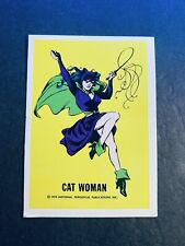1974 Wonder Bread DC Heroes/Warner Bros Cartoons Cat Woman Hard To Find picture