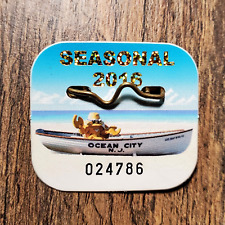 2016 Ocean City NJ Seasonal Beach Tag OC New Jersey picture