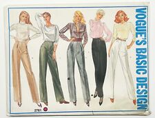 Vogue's Basic Design 2761 Misses' Pants Size 16 Uncut picture