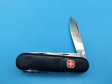 Wenger Cigar Cutter Swiss Army Knife Black 85mm USED  picture