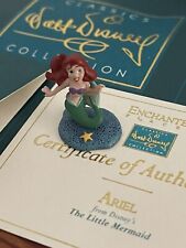 WDCC Disney Classics Enchanted Places ARIEL Miniature with  COA & Box picture