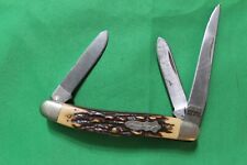Vintage Uncle Henry Schrade 897UH 3 Blade Stockman Knife USA  picture