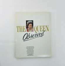 Vintage 1986 The Queen Observed Book Elizabeth British Royalty picture