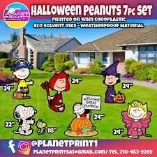 Peanuts Halloween lawn décor Set 7pcs #2 picture