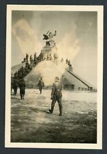 German Soldiers Visit Massive Navarin Ossuary WW1 Monument/Crypt WW2 Photo picture