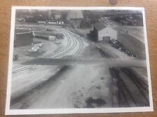 Scunthorpe British Steel Industrial Photograph Print 1981 Rail Tracks Cars 8x6” picture