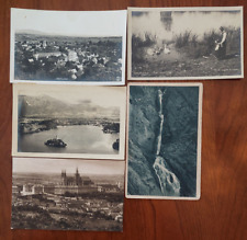 5 vintage postcards lot (early-mid 1900's); Eastern Europe Yugoslavia picture