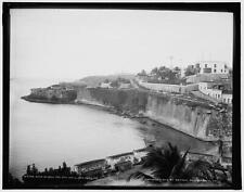Casa Blanca,sea wall,San Juan,Puerto Rico,Detroit Publishing Company,c1903 picture