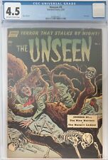 The Unseen 5 - Standard Comics 1952 Golden Terror That Stalks by Night picture