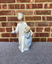 Lladro 4874 Children in Nightshirts Boy Girl w/ Candle Porcelain Figurine picture