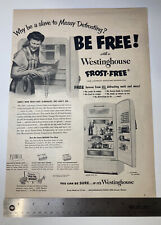 Westinghouse Frost-Free Refrigerator Judy Bond 10x13