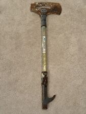 Vintage 34” TNT Fireman’s Axe with Hook/Pry Tool Sledgehammer Ram 12 Pounds 12oz picture