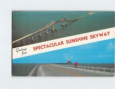Postcard Florida's Sunshine Skyway USA picture