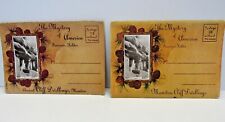 LOT OF 2 ~ 1910-20's MANITOU, CO  Manitou Cliff Dwellings ~  Fold-Out, Unsent picture