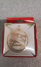 Nation's Treasures Mo. State Landmark's Genuine Solid Brass Christmas Ornament picture