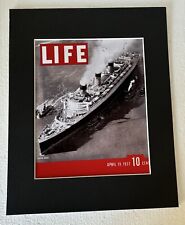 Reproduction 1937 Life Magazine Cover Queen Mary  picture