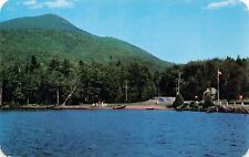Blue Mountain Lake Village Adirondack Hamilton County New York Vtg Postcard B47 picture