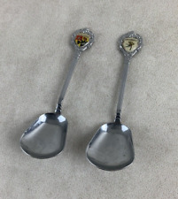 2 Metal Teaspoons, Vintage, South Africa, Kirstenbosch Collection picture
