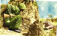 Vintage Postcard- Okinawa Sniper Hunting. 1960s picture