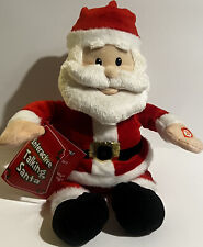 Avon Interactive Talking Plush Santa With Batteries 11” Christmas Holiday Toy picture