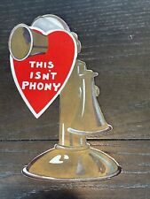 Vintage Candlestick Phone Valentine’s Day Card picture