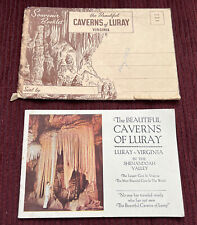 The Beautiful Caverns of Luray Virginia Vintage Souvenir Booklet Shenandoah picture