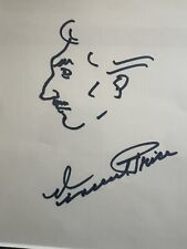Vincent Price Drawn Caricature Signed picture