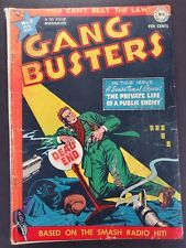 Gang Busters #2 Man Burned Alive Panel DC Comics 1948 picture