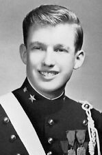 President Donald Trump Official Military Academy PHOTO Portrait Smiling  picture