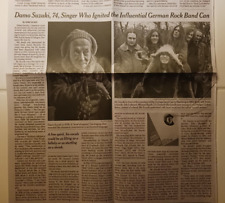 Damo Suzuki 74 Obituary New York Times Japanese Singer German Band Can picture