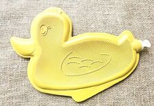 Vintage 1960s Rubber Yellow Duck Hot Water Bottle picture