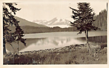 ALASKA~MENDENHALL GLACIER~VINTAGE REAL PHOTO POSTCARD 1940s picture